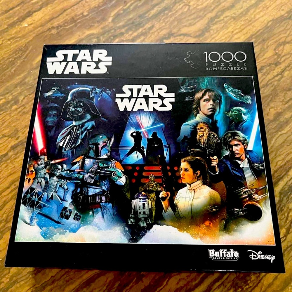 Stars Wars 1000 piece Buffalo Puzzle.